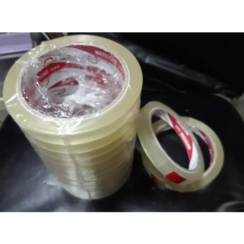 

(BISA COD) (SLOP ISI 12) Isolasi 1/2 inch x 72 yard / solatip / lakban 12mm -1272 BERKUALITAS Kode 680