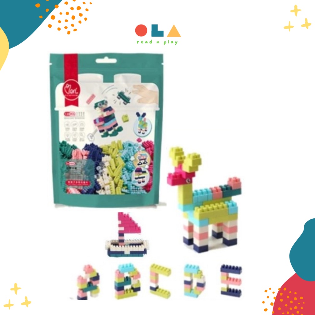 OLATOYS MAINAN BRICKS BLOCK BALOK ANAK 120 PCS
