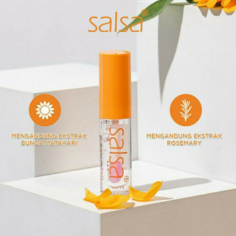 SALSA Lip Glow Serum 3gr Serum Bibir Original BPOM