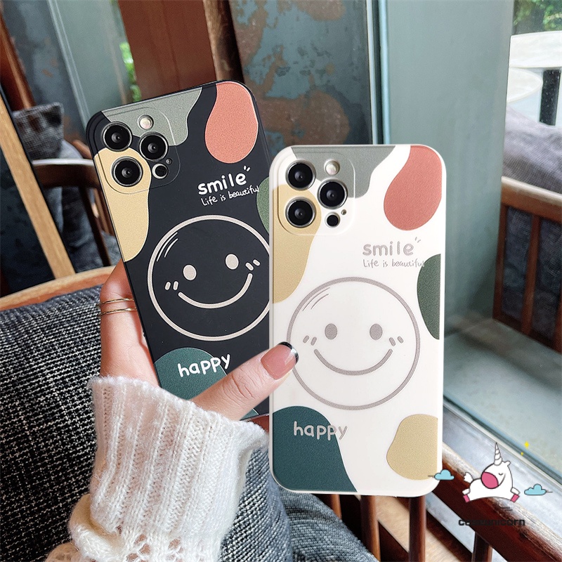 Soft Case Tpu Motif Smile Untuk Samsung A53 A03 A52 A12 A72 A13 A03S A33 A30S A31 A71 A10S A20S A32 A52S A50 A70 A22 A51 A11 M22 M32