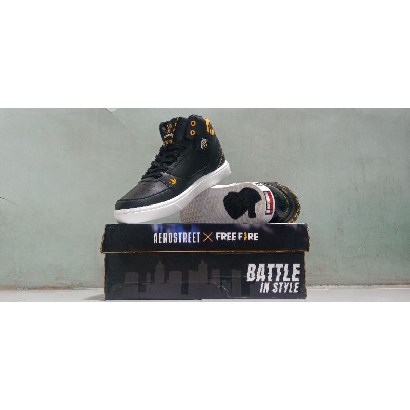 Aerostreet x FreeFire eksklusif Limited edition belom rilis publik. Size 43. Gratis ongkir.