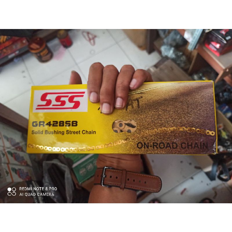 rantai sss 428SB 130L original sss untuk semua motor