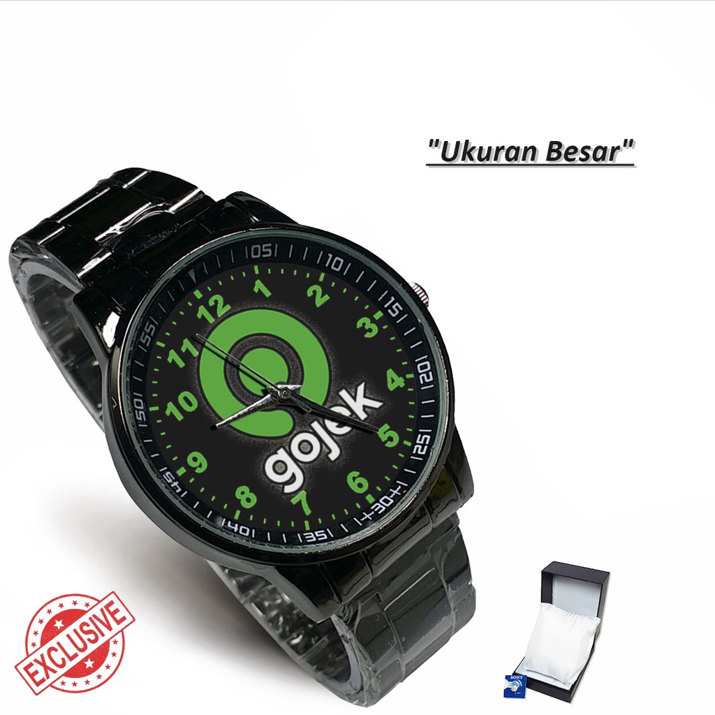 Jam Tangan Rantai Couple GOJEK INDONESIA 1 (Nice)