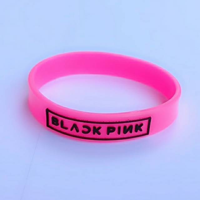 Wristband Blackpink Gelang Karet Blackpink KPOP.