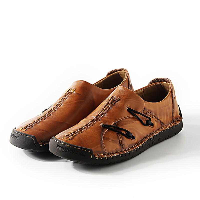  Sepatu  Casual  Vintage Handmade Bahan Kulit Kualitas Tinggi  