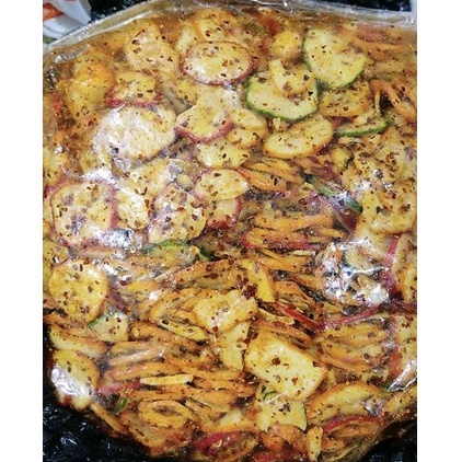 

Seblak kering Jablay kemplang seblak kering Extra pedas Daun jeruk