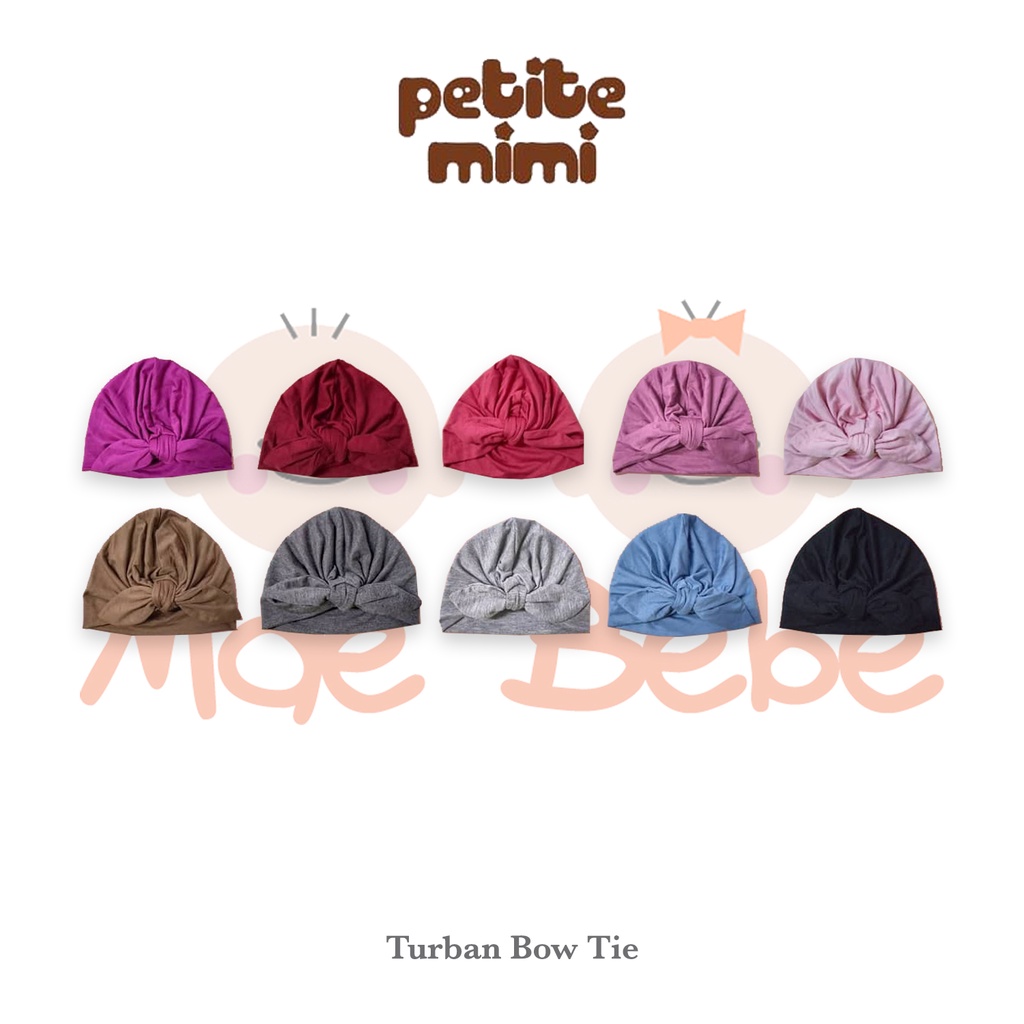 Petite Mimi Turban Bow Tie