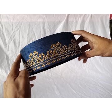 songkok kopia topi lobe Zubair tenun Songket peci hitam songket melayu songko dewasa sampai anak² un