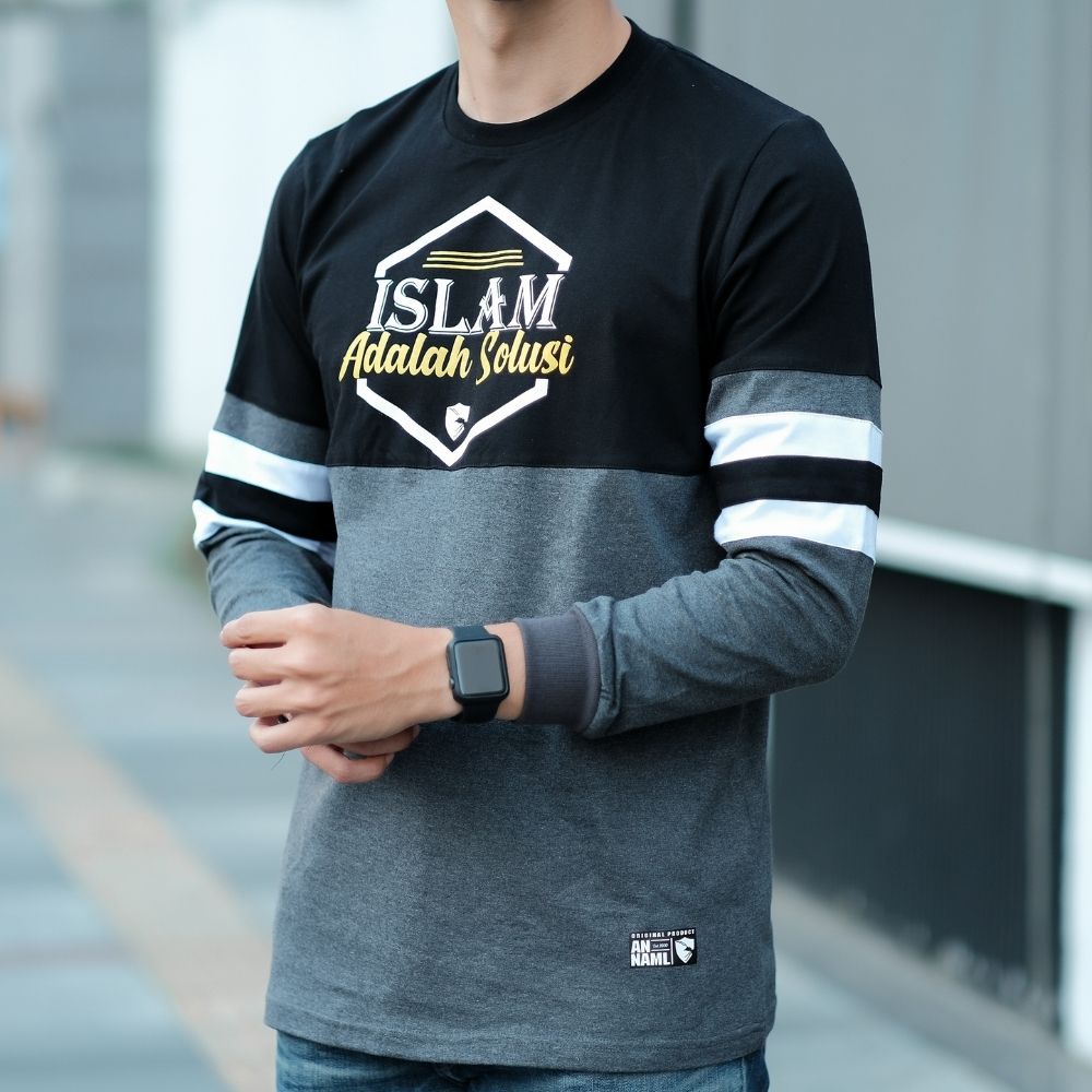 KAOS DAKWAH PRIA / BAJU ISLAMI / BAJU KAOS DAKWAH / ORIGINAL PRODUCT PREMIUM QUALITY BY ANNAML-4