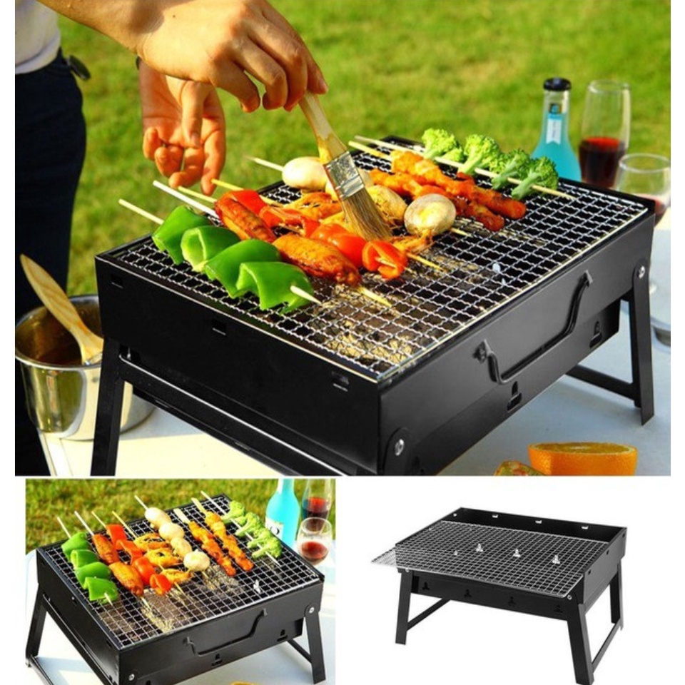 (KJO) Panggangan Kotak Portable BBQ