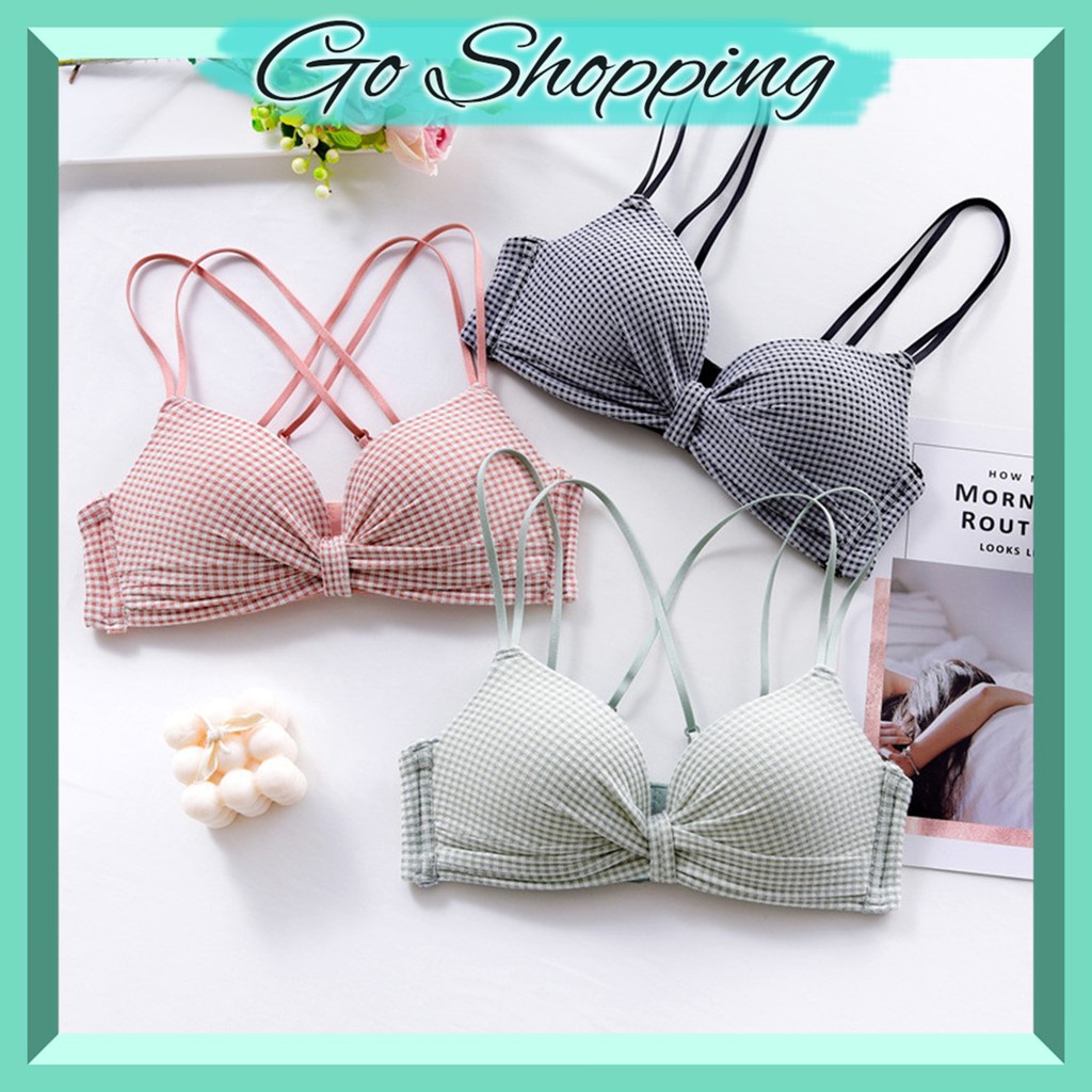 GO! BR446 BH Bra cute Jepang Sexy Tanpa Kawat Bra Import Asian Style cod