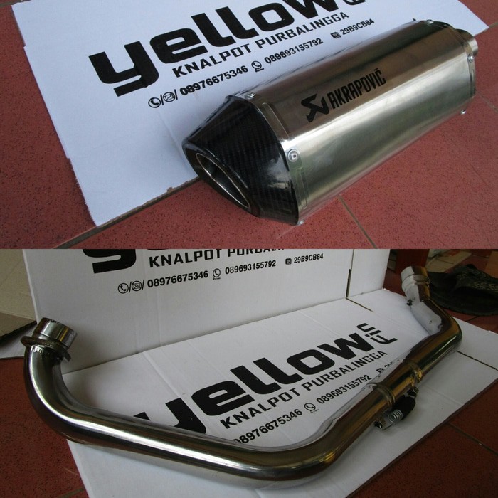 Knalpot Akrapovic Titan Honda New CB150R / CB150R old