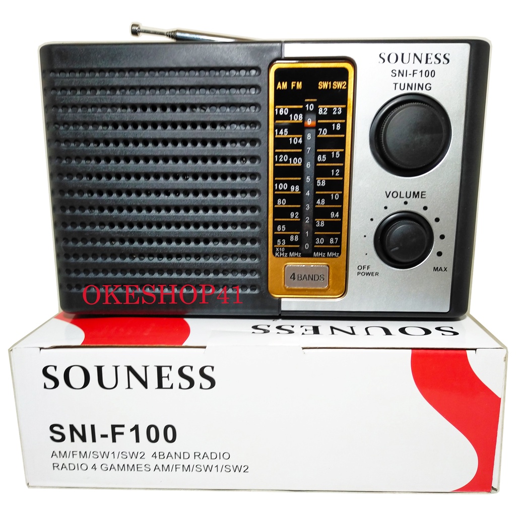 Radio Portable Souness F-100 Portable Am Fm Sw