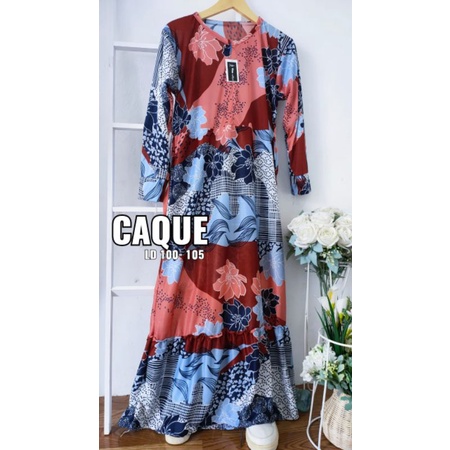 Homedress adem busui Gamis Caque