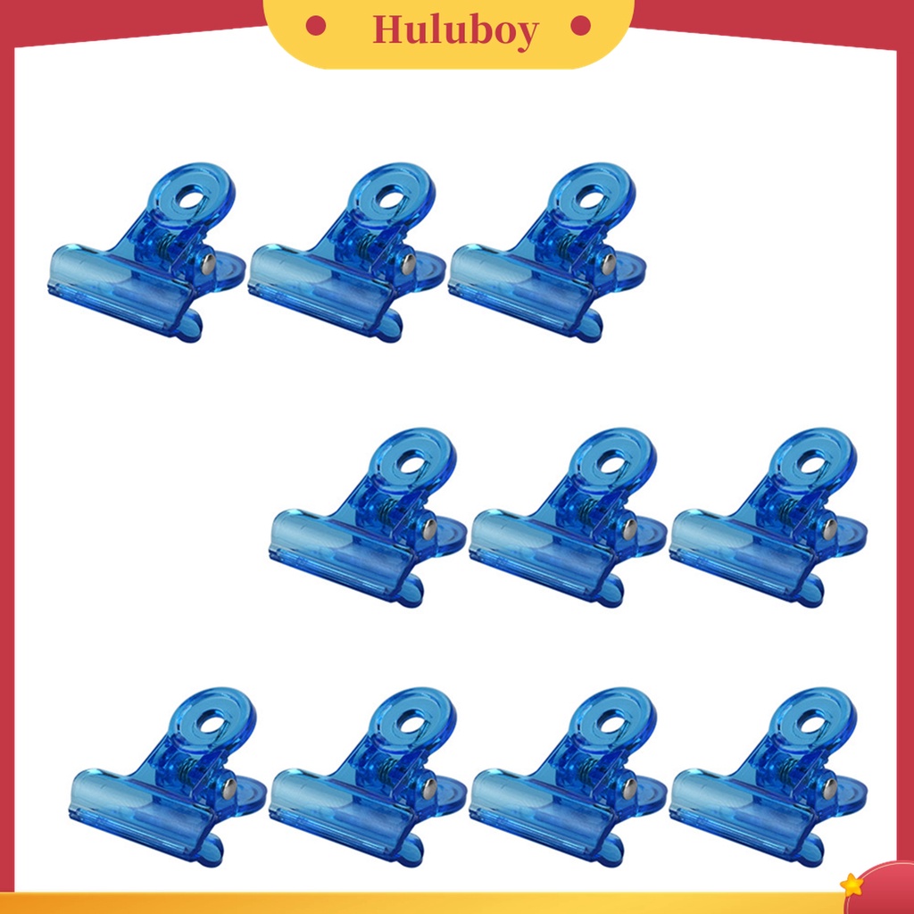 Huluboy Huluboy♡ 10pcs Klip Penjepit Extension Kuku Untuk Manicure