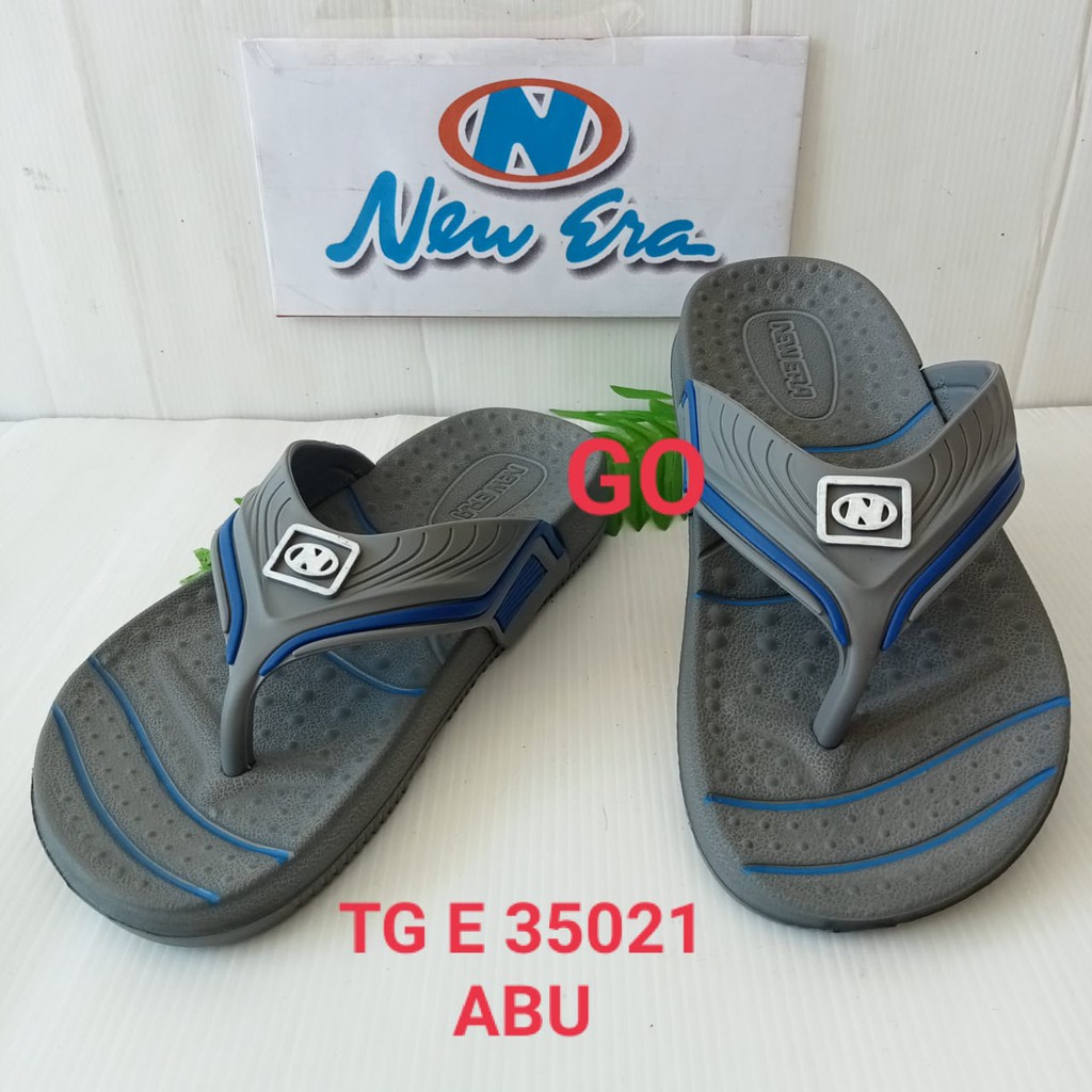 gos NEW ERA TG 35021 Sandal Japit Karet Anak Laki-Laki Sendal Pria Anti Slip Original