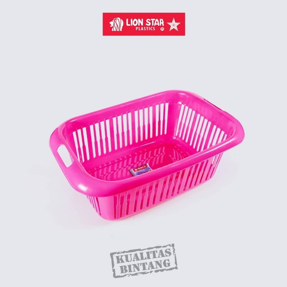 Lion Star Basket M 800 (large) Cb-6 Keranjang Pakaian/ Box Baju / Tempat Pakaian Anak Murah