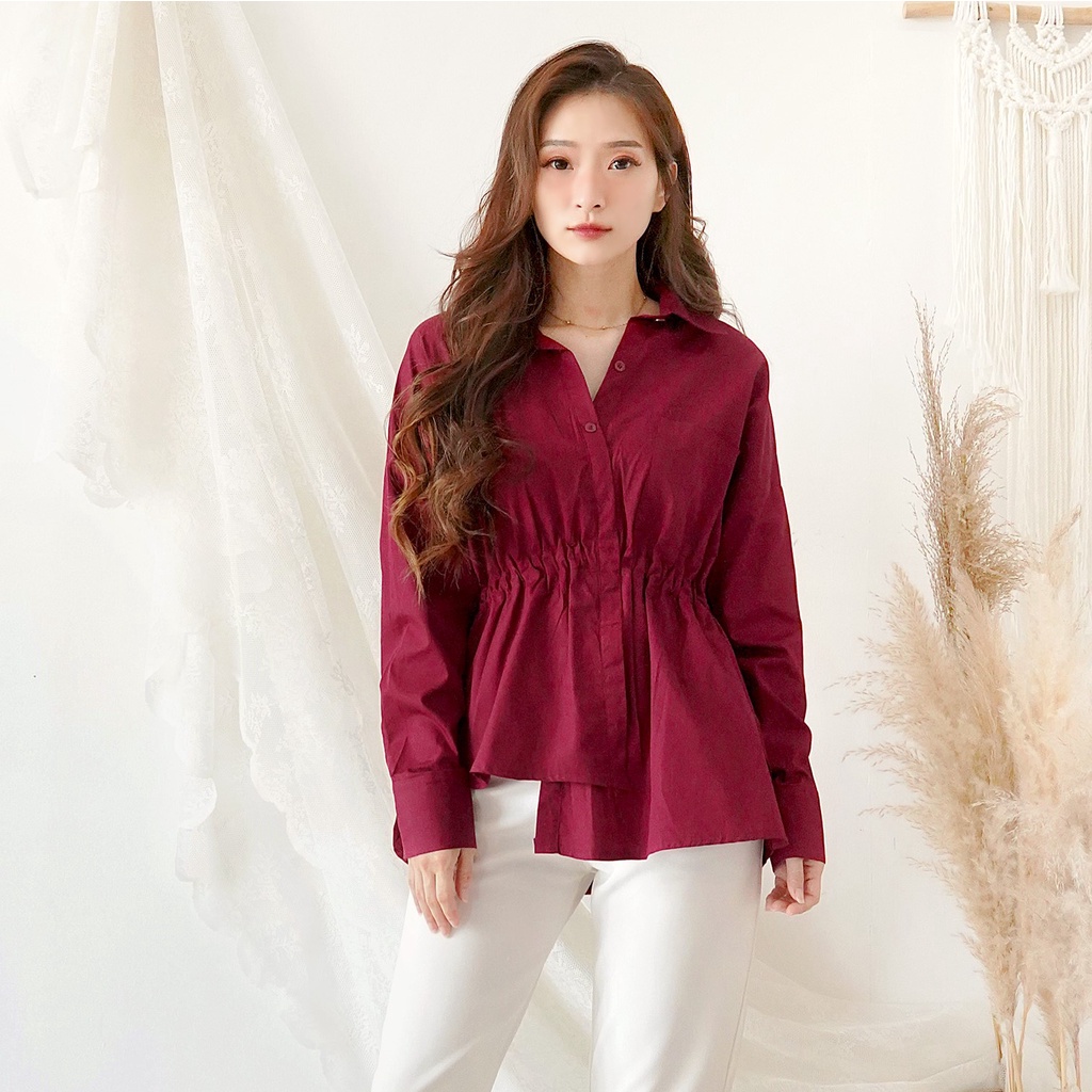 VELOVE - V242 Maurine Shirt - 9 COLOR