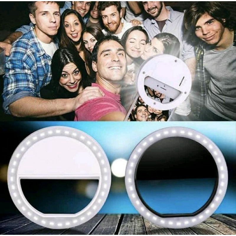 Portable Mini LED Selfie Light &amp; Lampu Selfie For Smartphone RING LIGHT SELFIE LED