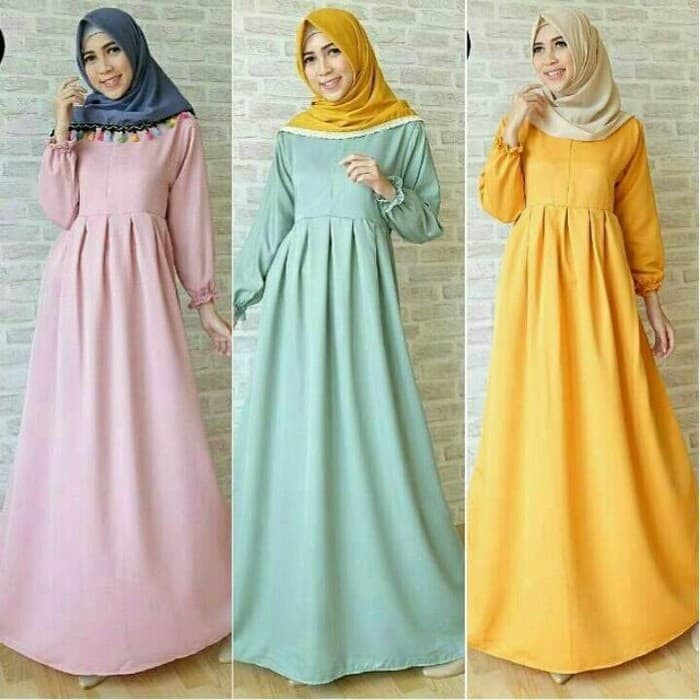 Busana Muslim Gamis Tamara Shopee Indonesia Busana Muslim Gamis Tamara Shopee Indonesia