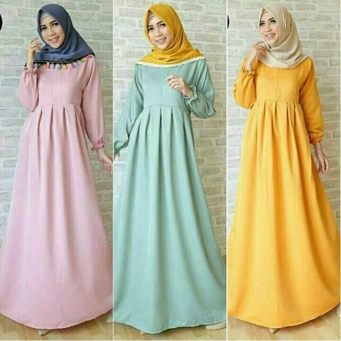  Busana  Muslim Gamis  Tamara Shopee Indonesia