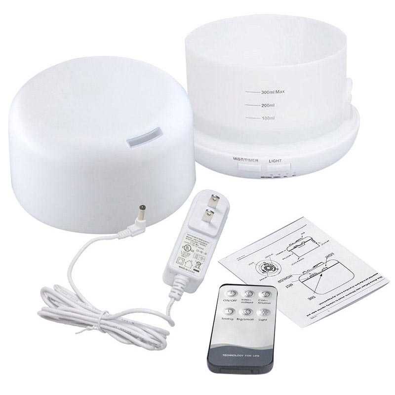 Humidifier Aromatherapy + 7 LED + Remote Control / Humidifier Diffuser Aromaterapi Aromatherapy Portable Mini / Pengharum Ruangan Aromaterapi Kamar Tidur Tahan Lama Otomatis / Humidifier Air Purifer Essensial Oil Elektrik Remot Isi Ulang Pelembab Udara