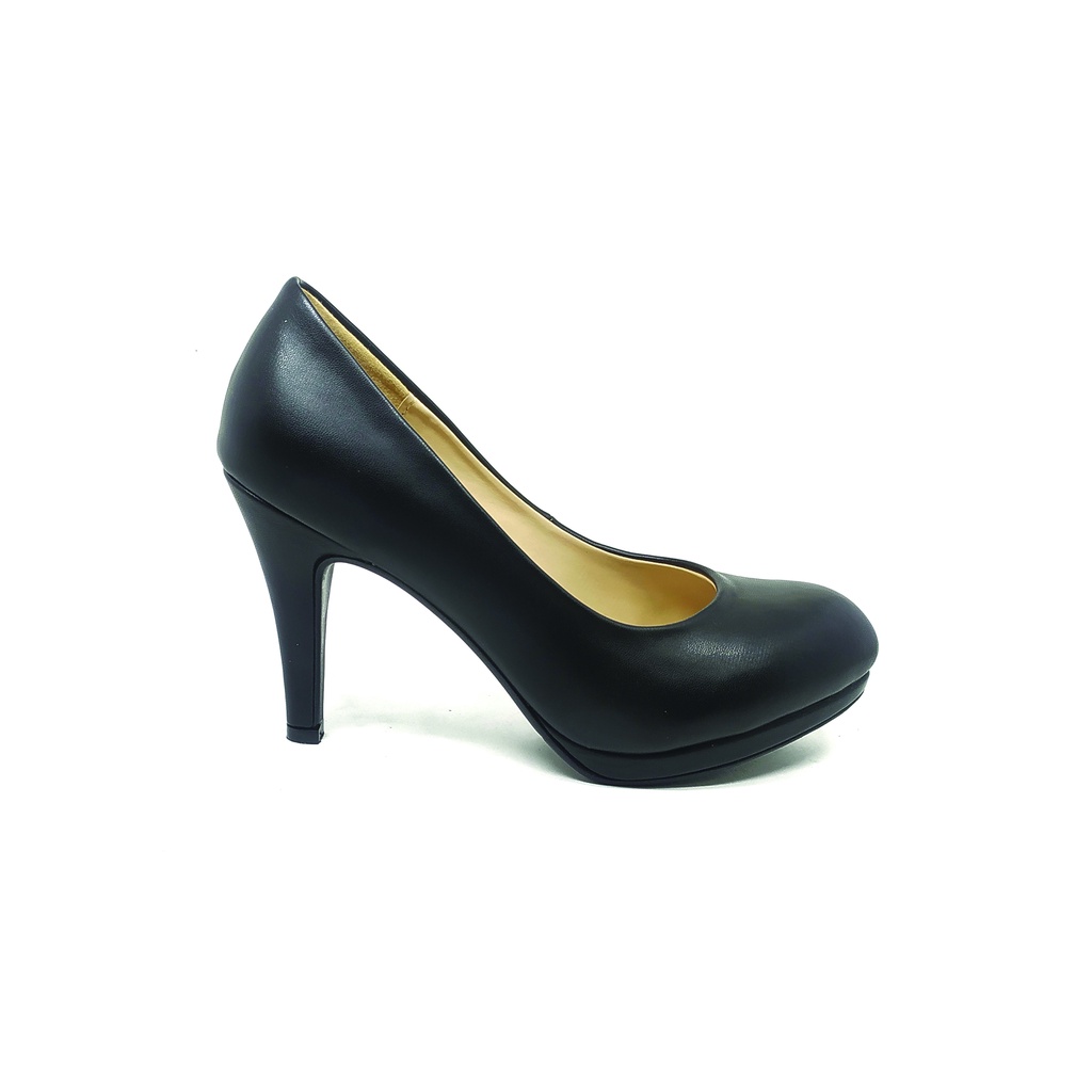 Workswell Sepatu Kerja Wanita High Heels 9cm 085A Hitam Dove