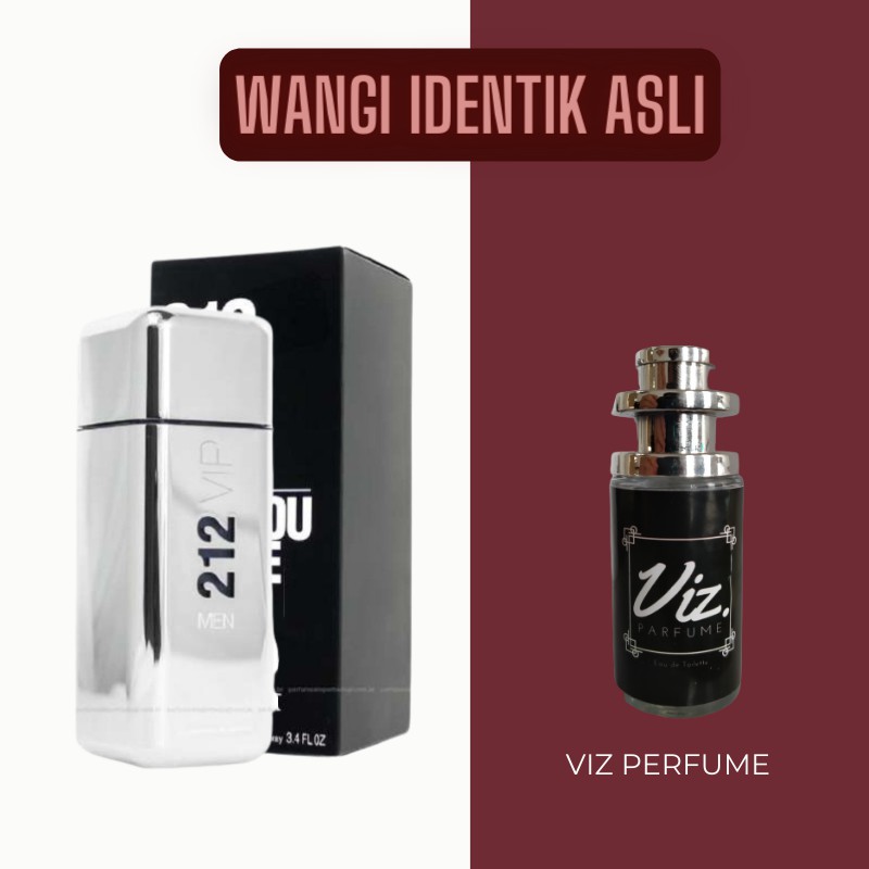 BELI 2 FREE 1 PARFUM | VIZ Parfum CH 212 VIP Men - inspired | BEST SELLER NO. 1 | Parfum Laki-laki