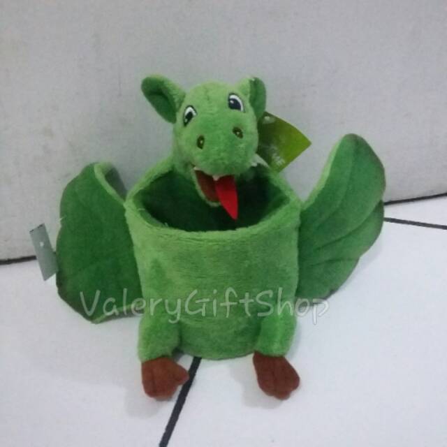 

Tempat Pensil Boneka Anak Dragon Naga Hijau