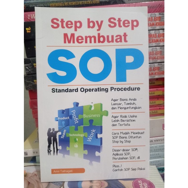 Jual Buku Original - Step By Step Membuat SOP : Standard Operating ...