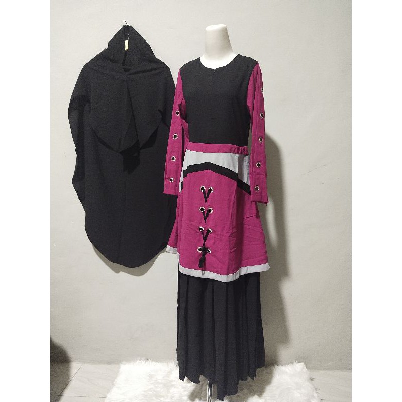 Gamis HFD premium / set gamis