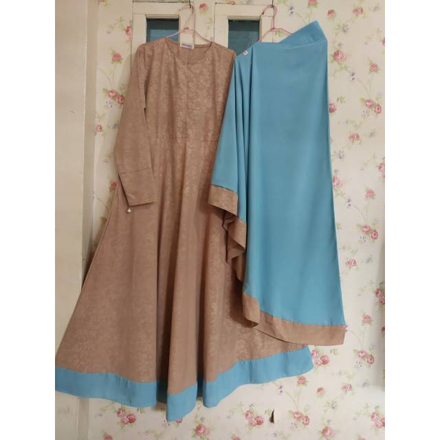 Set gamis wolfis embos
