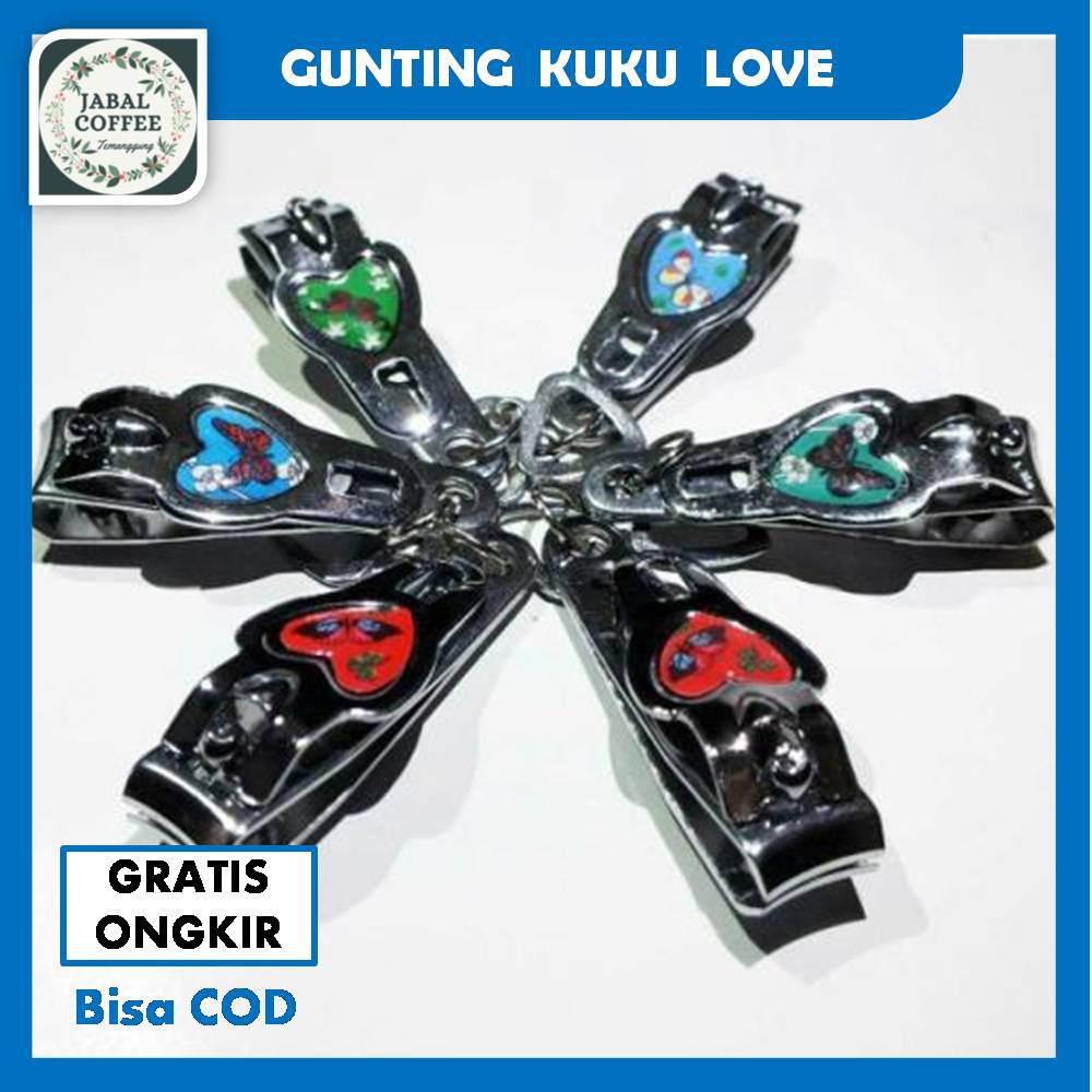 Gunting Kuku Love Besi Stainless / Gunting Kuku Love / Gunting Kuku Kecil J68