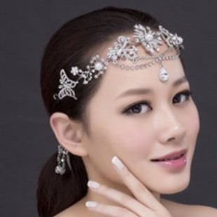 [READY STOCK] HEADPIECE TIARA PENGANTIN AKSESORIS WEDDING HIASAN RAMBUT APM004