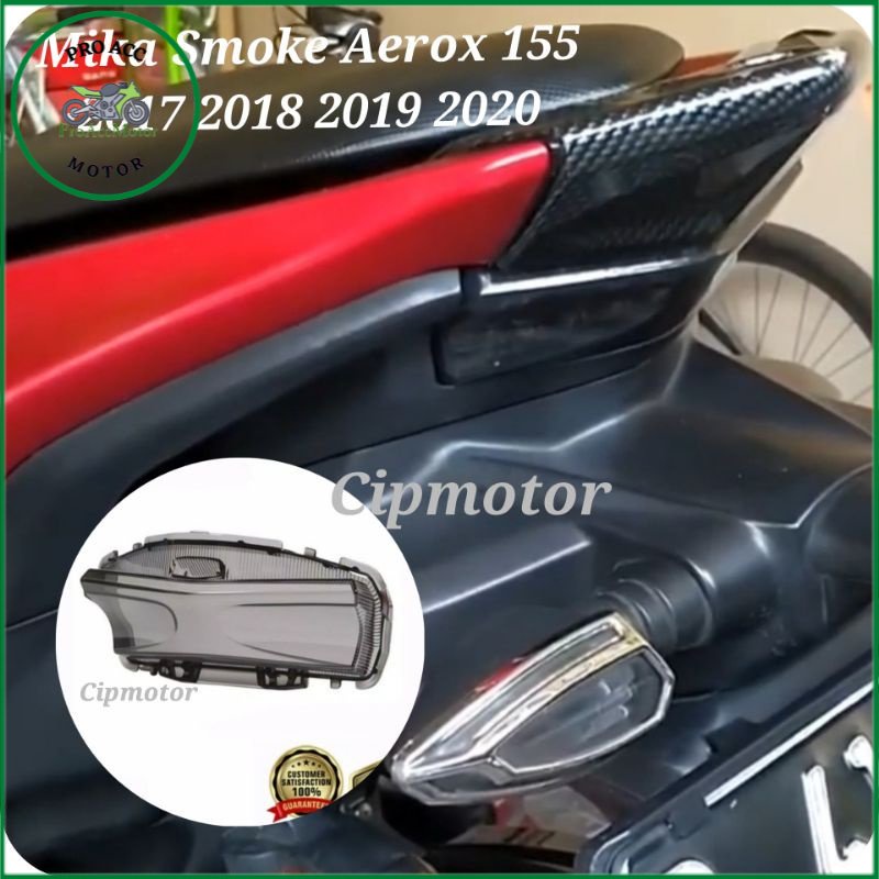 Mika smoke Aerox 155 Mika Lampu Stop Aerox 155 2018 2019 2020 Smoke Rayben (bisa cod)