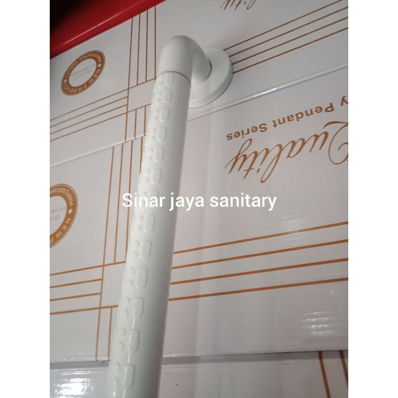 Pegangan bathtub 60cm white  / Grib bar / Grab bar  / Pegangan kamar mandi