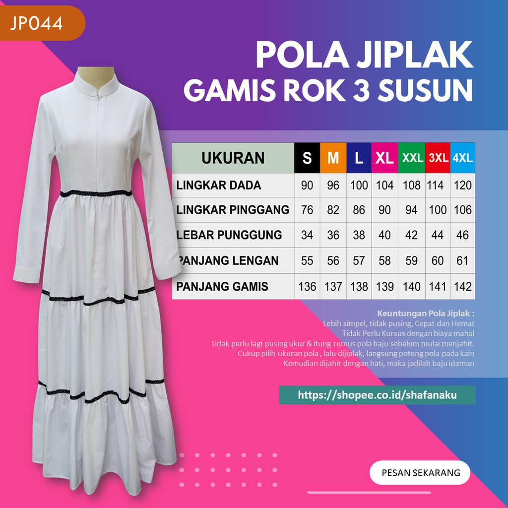 Berapa Meter Kain Untuk Buat Gamis Gimana Lif Co Id