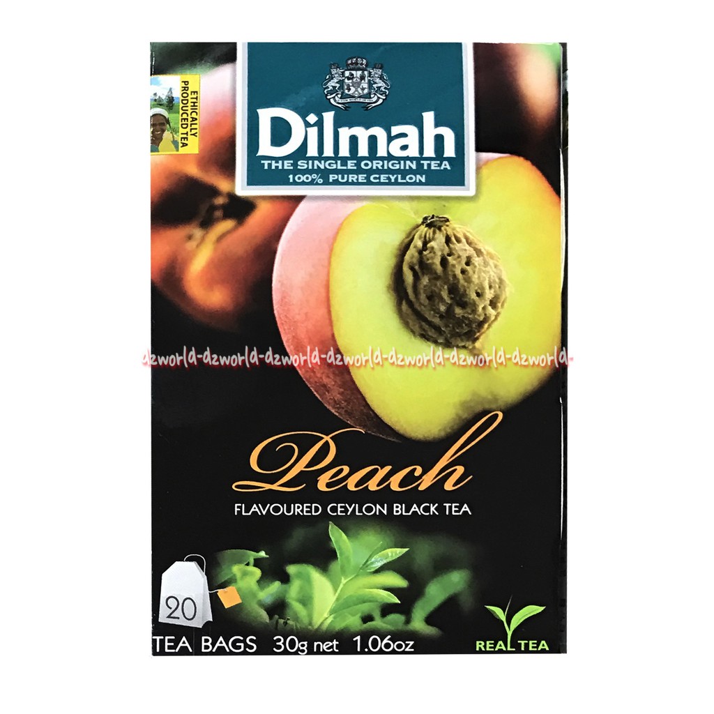 

Dilmah Peach Tea Teh Celup 20 Tea Bags Teh Buah Peach