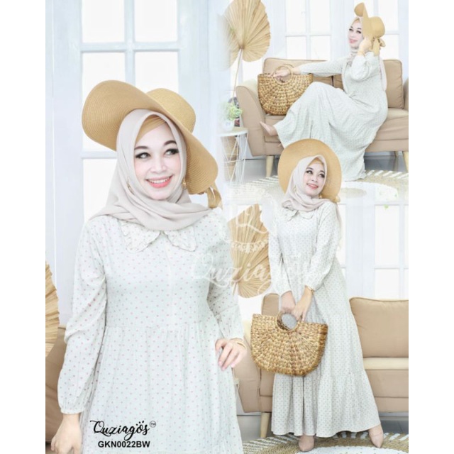 QUZIAGOS GAMIS / DRESS KATUN PREMIUM BUSUI