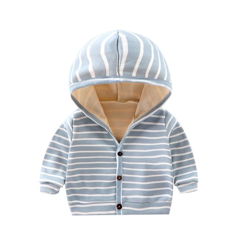 Jaket Bayi Jaket Anak Hoodie garis garis/ Jaket anak LYME JK2