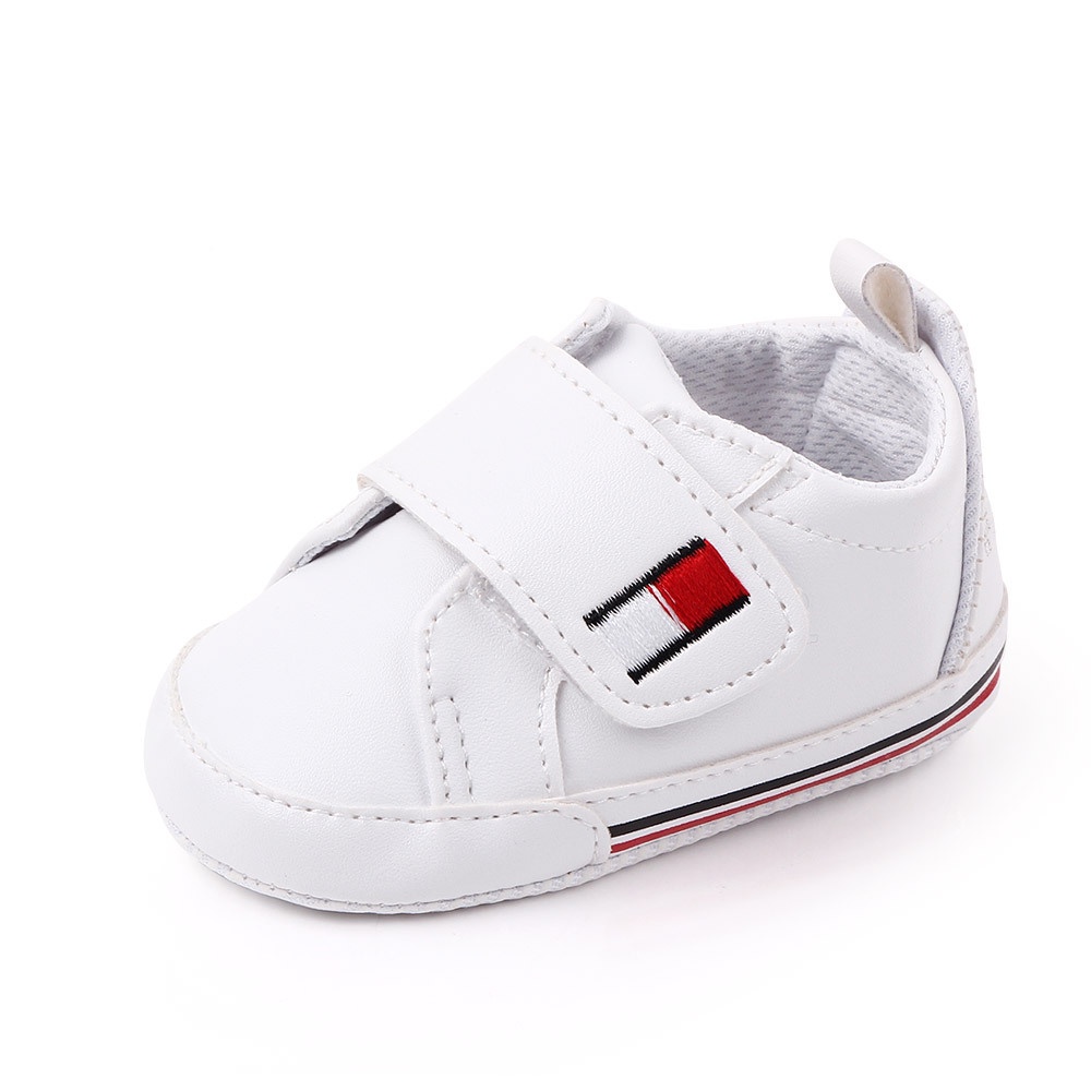 SEPATU BABY SINTETIS IMPORT PUTIH PWR1