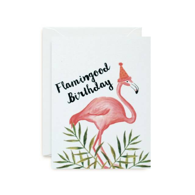 

Flamingood Birthday Card