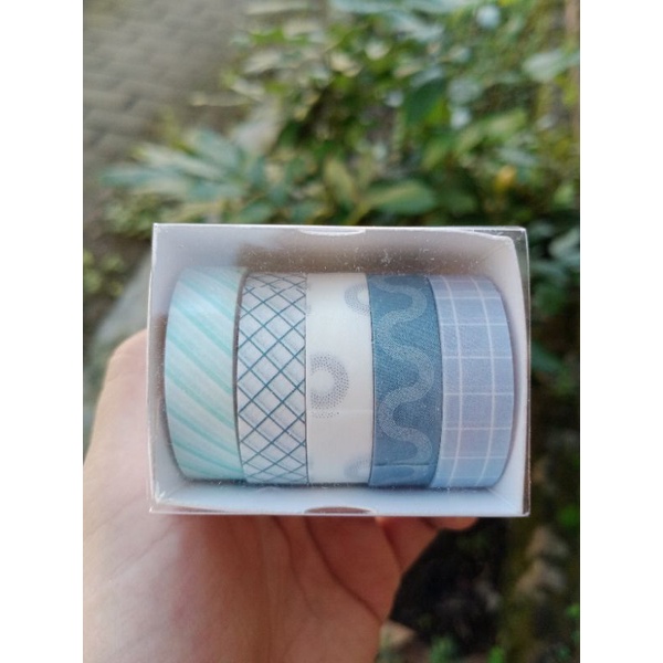 

Roll masking tape isolasi kertas mini 5 set || ecer