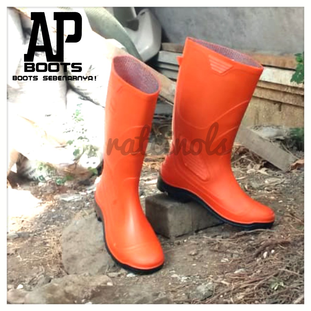 SEPATU AP BOOT TERRA ECO 3 ORANGE