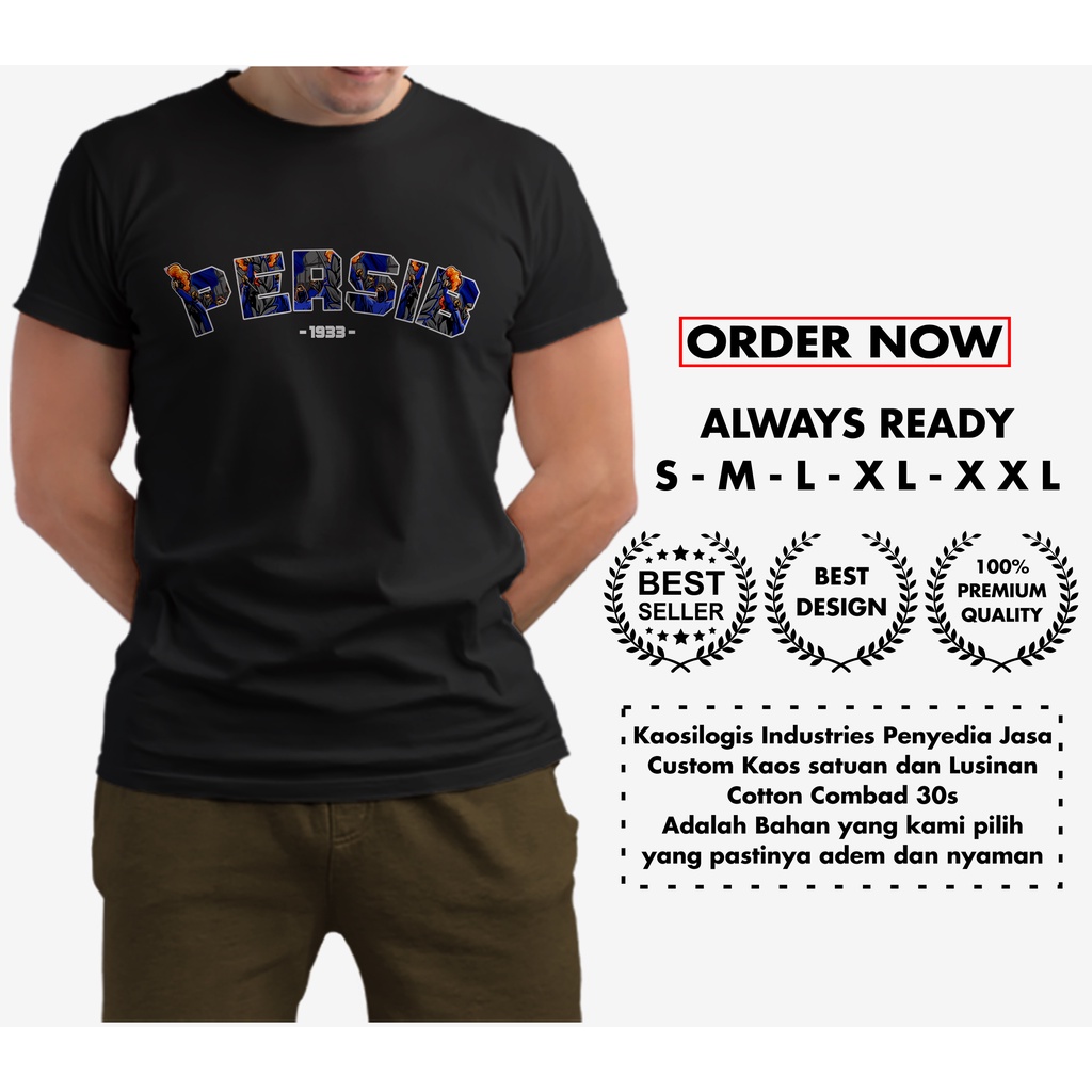 Kaos Distro Persib Juara Birukan Jiwamu - Kaosilogis