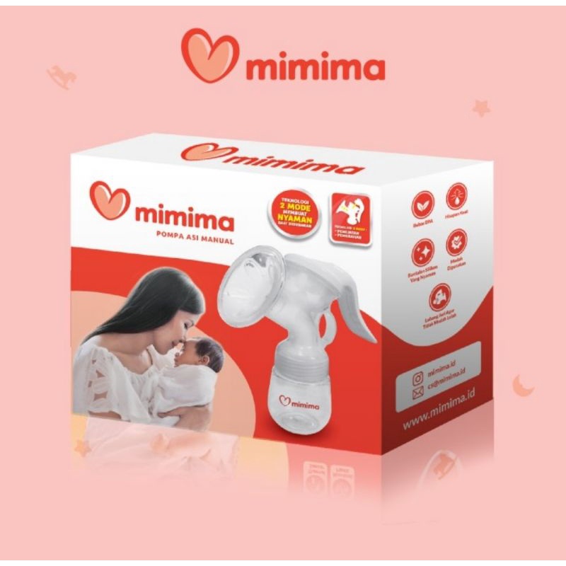 Mimima Breast Pump Manual/Pompa ASI Manual Mimima