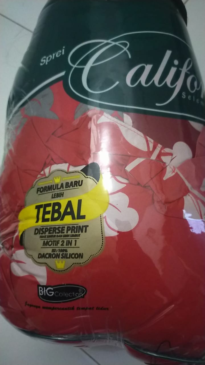 Gunakan Anteraja 2 Kg Bedcover Rumbai California Rosea 160x200