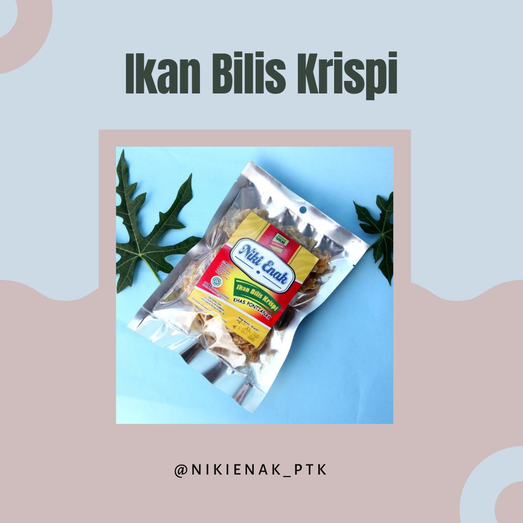 

[WAJIB PESAN PACKAGING] IKAN BILIS KRISPI KHAS PONTIANAK Per Bungkus