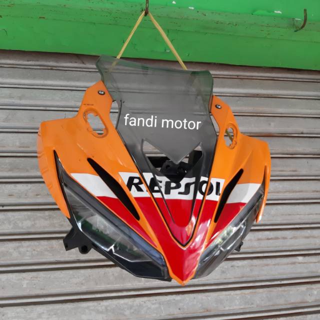 Headlamp lampu depan full set new cbr 150 facelift k45 led repsol