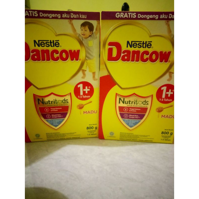 

Dancow 1+/3+, vanila/madu, 800gr/ 1 kg